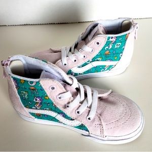 Girl vans high tops